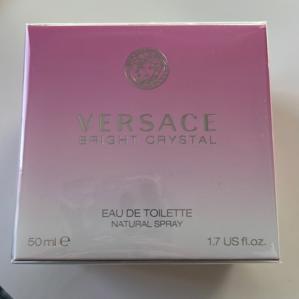 Brand New Versace Bright Crystal Perfume 1.7